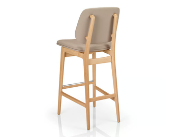 CHLOE M934 UU - Leather barstool by JMS - view 3
