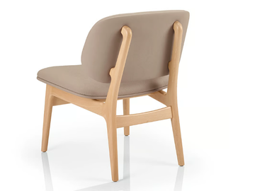 CHLOE M935 UU - Leather easy chair by JMS - view 3