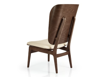 CHLOE M935HG WUU - Leather easy chair high-back by JMS - view 3