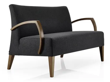 CASSIS - Fabric small sofa by JMS - view 2