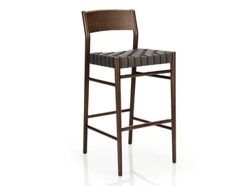LEONOR M929 TW - Solid wood barstool by JMS - view 2