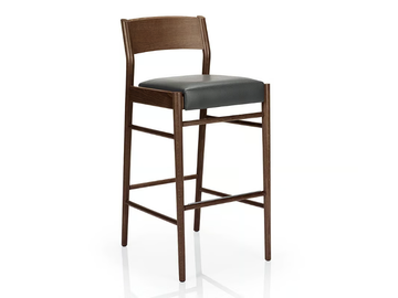 LEONOR M929 UW - Solid wood barstool by JMS - view 2