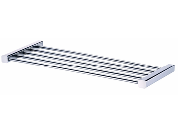 MARK - Chromed brass bathroom wall shelf by JUSTIME - view 2