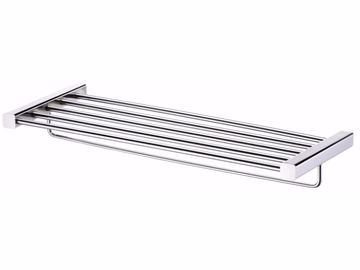 MARK - Chromed brass bathroom wall shelf by JUSTIME - view 3