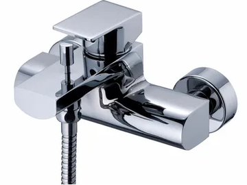 ARCH - Wall-mounted single handle bathtub / shower mixer by JUSTIME - view 2