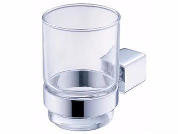 MARK - Wall-mounted glass toothbrush holder by JUSTIME - view 2