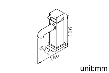 MARK II - Countertop chromed brass washbasin mixer with aerator by JUSTIME - view 3