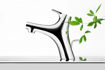 NATURE - Washbasin mixer with lift rod by JUSTIME - view 3
