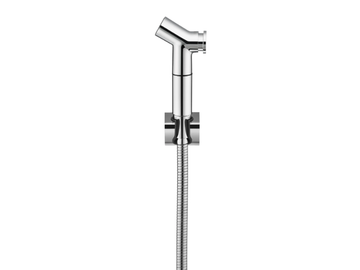 YES - Chromed brass handshower with hose with bracket by JUSTIME - view 3