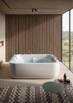 AQUASOUL EXTRA - Hydromassage freestanding bathtub with chromotherapy by Jacuzzi® - view 3