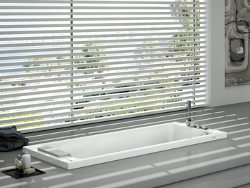 SHARP 70 - Hydromassage rectangular bathtub by Jacuzzi® - view 2