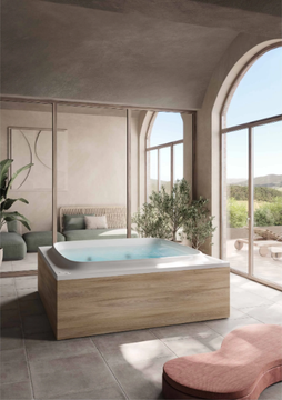 SKYLINE - Hydromassage hot tub with chromotherapy by Jacuzzi® - view 3