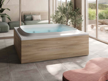 SKYLINE - Hydromassage hot tub with chromotherapy by Jacuzzi® - view 2