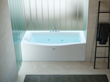 THE ESSENTIALS VERSA - 2 seater hydromassage rectangular bathtub by Jacuzzi® - view 2