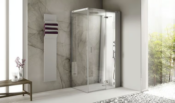 CLOUD 120 - Multifunction corner steam shower cabin by Jacuzzi® - view 3