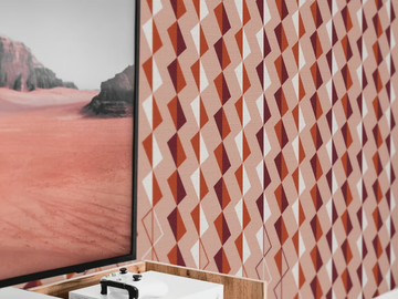 CRESCITA - Geometric wallpaper by Jannelli&Volpi - view 2
