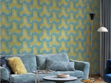 CUBIC - Geometric wallpaper by Jannelli&Volpi - view 2