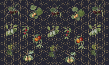 FRUIT TWIST - Geometric wallpaper by Jannelli&Volpi - view 3