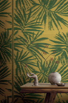 IKENOBO - Juncus wallpaper with floral pattern by Jannelli&Volpi - view 3