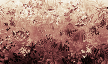 L'AMAZZONE - Contemporary style wallpaper with floral pattern by Jannelli&Volpi - view 3