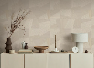 PATCHWORK TAHITI - Geometric vinyl wallpaper by Jannelli&Volpi - view 3