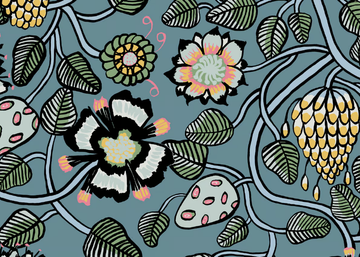PIENI TIARA - Nonwoven wallpaper with floral pattern by Jannelli&Volpi - view 3