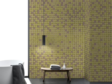 RICCIOLO - Geometric wallpaper by Jannelli&Volpi - view 2