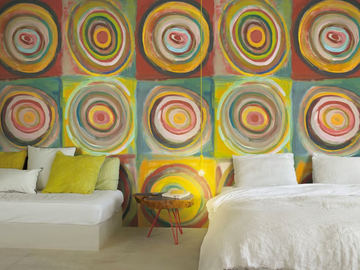 STUDI DI CERCHI - Nonwoven wallpaper by Jannelli&Volpi - view 2