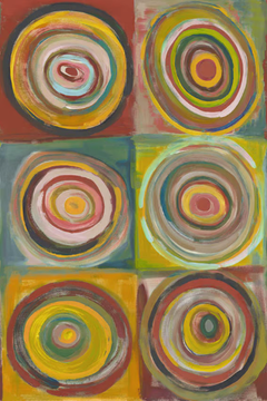 STUDI DI CERCHI - Nonwoven wallpaper by Jannelli&Volpi - view 3