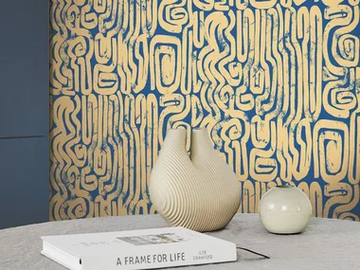 BANTU - Motif nonwoven wallpaper by Jannelli&Volpi - view 2