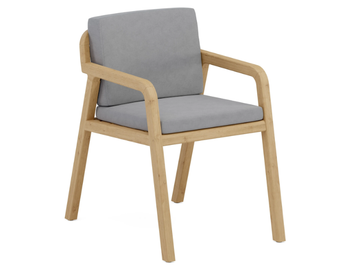 FLEXX - Wooden chair with armrests by Jardinico - view 3