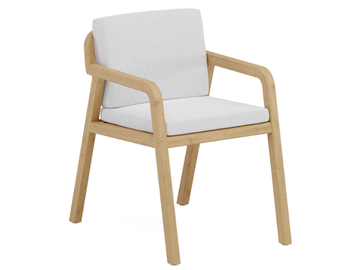 FLEXX - Wooden chair with armrests by Jardinico - view 2