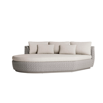 TONDO MODULAR ORGANIC SOFA ISLAND - Modular rope garden sofa by Jardinico - view 3