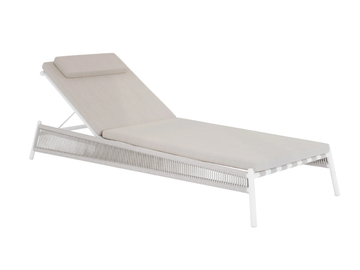 SCOOP - Recliner fabric sun lounger by Jardinico - view 2