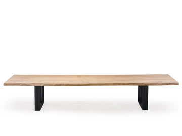 NATURE - Rectangular aluminium and wood garden table by Jardinico - view 2