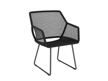 LEWIS LOW - Polyethylene garden chair with armrests by Jardinico - view 2