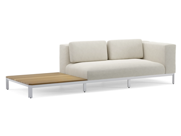 MAUROO - 2 seater sectional acrylic garden sofa by Jardinico - view 3