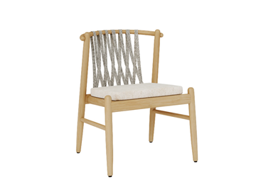 NOA - Teak garden chair by Jardinico - view 2