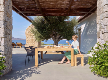 TECCA - Rectangular teak dining table by Jardinico - view 3