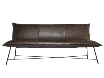 VIDAR - 3 seater leather sofa by Jess - view 2