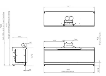 E-one 160F - Front fireplace by KALFIRE - view 3