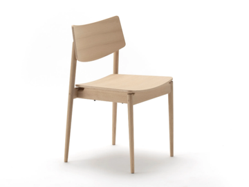 A-DC01 - Stackable wooden dining chair by KARIMOKU - view 3