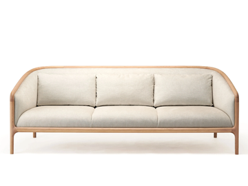 NF-LC01 - 3 seater wooden sofa by KARIMOKU - view 3