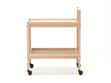 N-T01 - Wooden drinks trolley by KARIMOKU - view 3