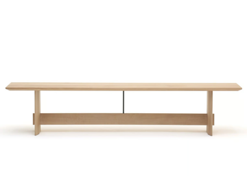 A-B01 - Oak bench by KARIMOKU - view 2
