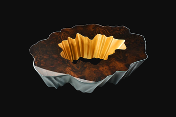GAIA K1081 - Glass-fibre coffee table by KARPA - view 3
