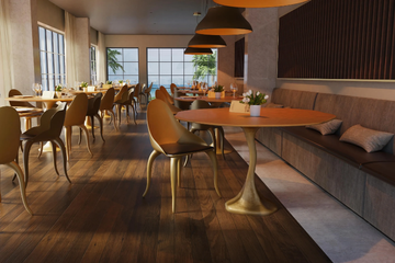 IVY K2007 - Round dining table by KARPA - view 3