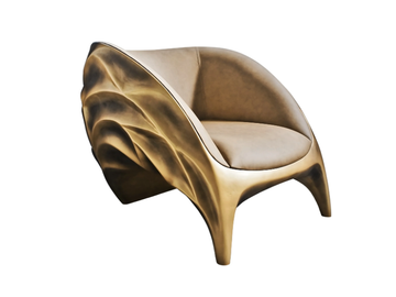 TRITON K1400 - Upholstered armchair by KARPA - view 2