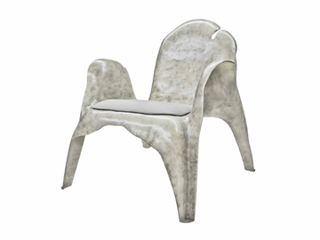 CIBELLE K3000a - Fiberglass armchair with armrests by KARPA - view 2