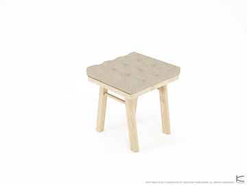 CIRCA17 - Low stool by KARPENTER - view 3